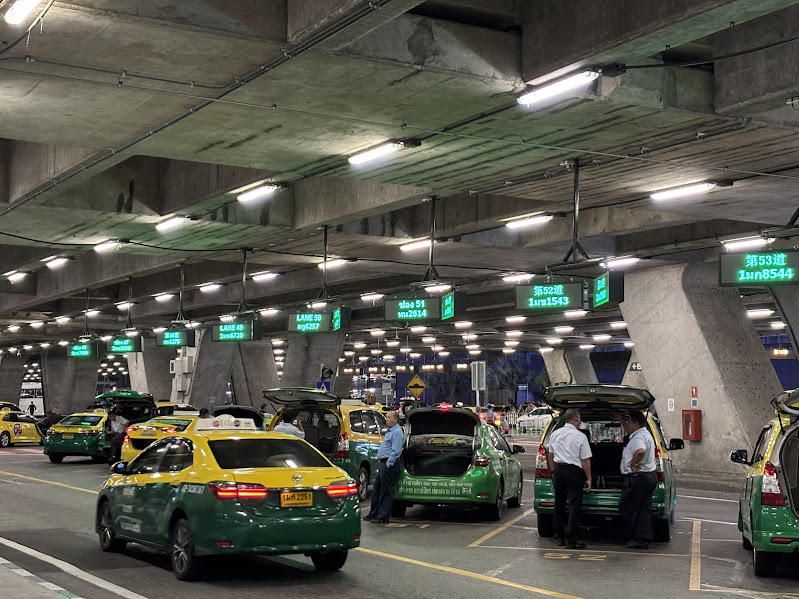 スワンナプーム国際空港 タクシー乗り場