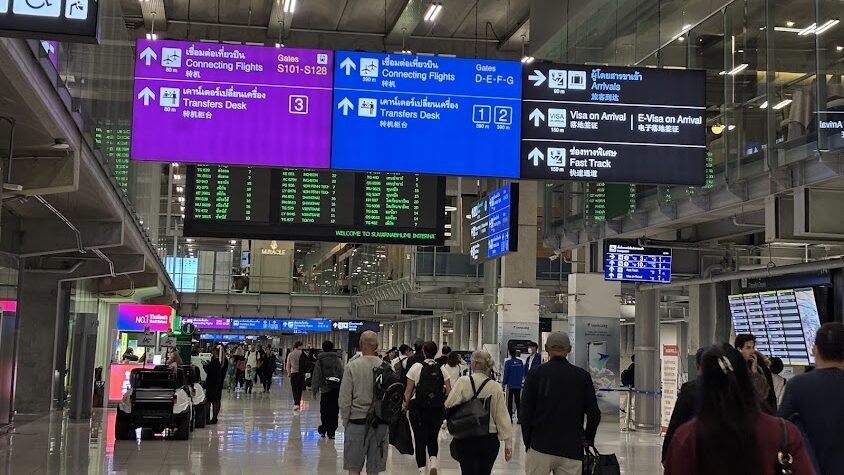 スワンナプーム国際空港 イミグレーション